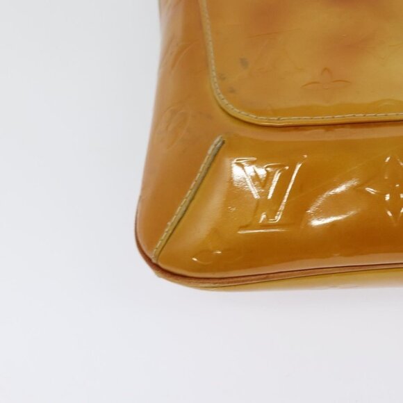 Authentic LOUIS VUITTON Monogram Vernis Thompson Street Bag Beige M91301 LV - Picture 7 of 16